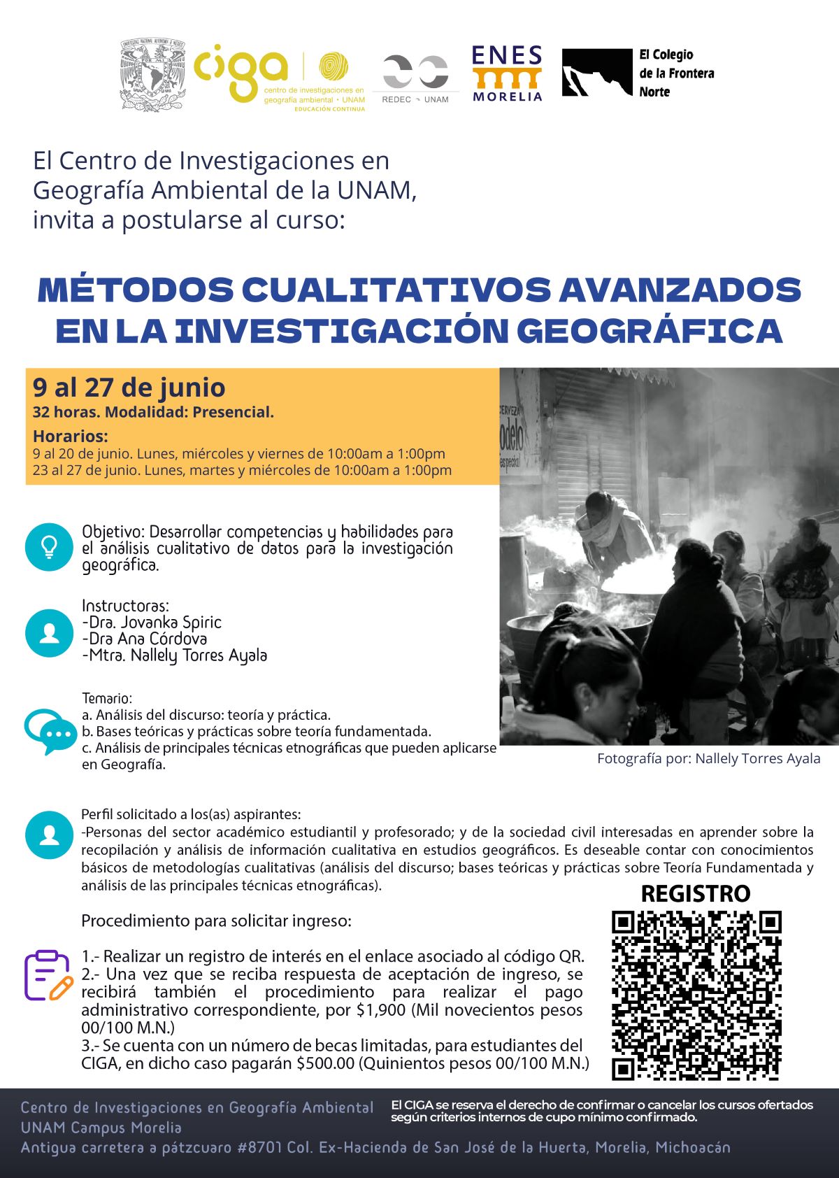 Métodos Cualitativos Avanzados en la Investigación Geográfica